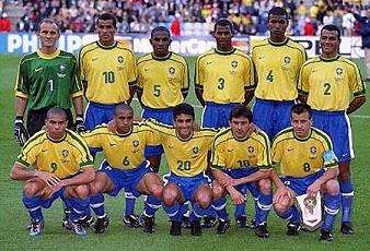 Ronaldo 2002 on Baiano And Cafu Ronaldo Roberto Carlos Bebeto Leonardo And Dunga