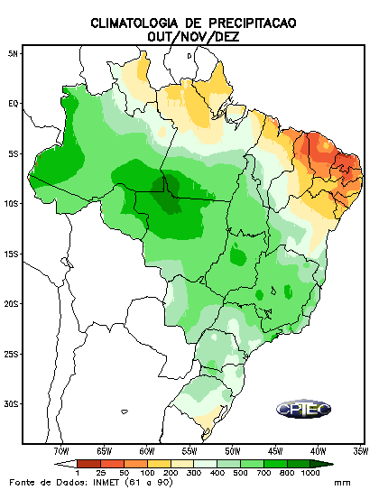 climate springs Brazil