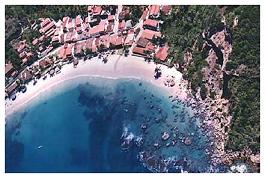 The beach of morro de sao paolo