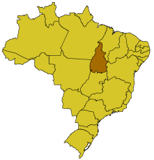 Tocantins in Brazil